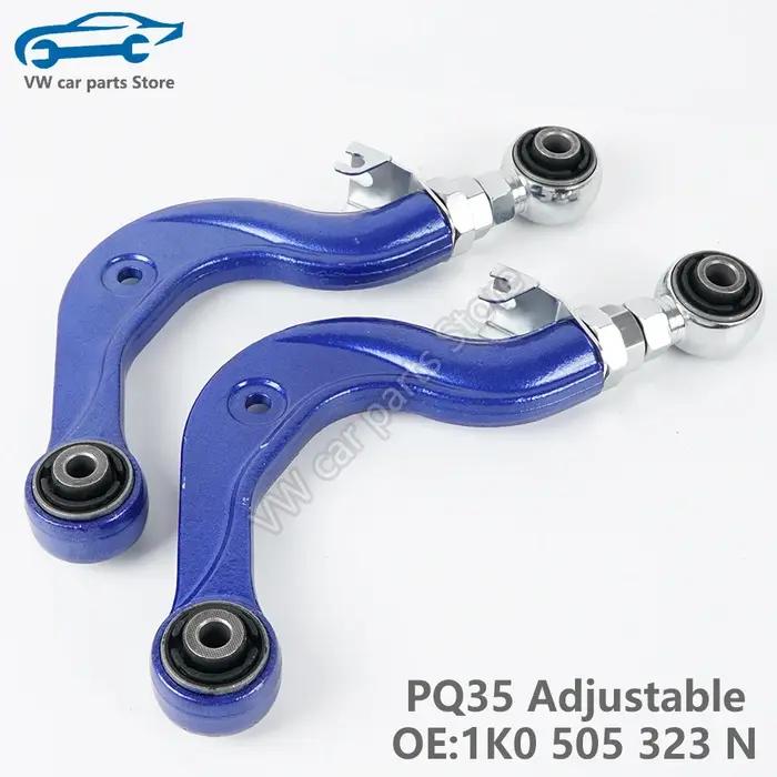 Verrerie Bras de commande de carroCumbria supérieur arrière réglable, VW Golf, Jetta, Passat CC, Tig