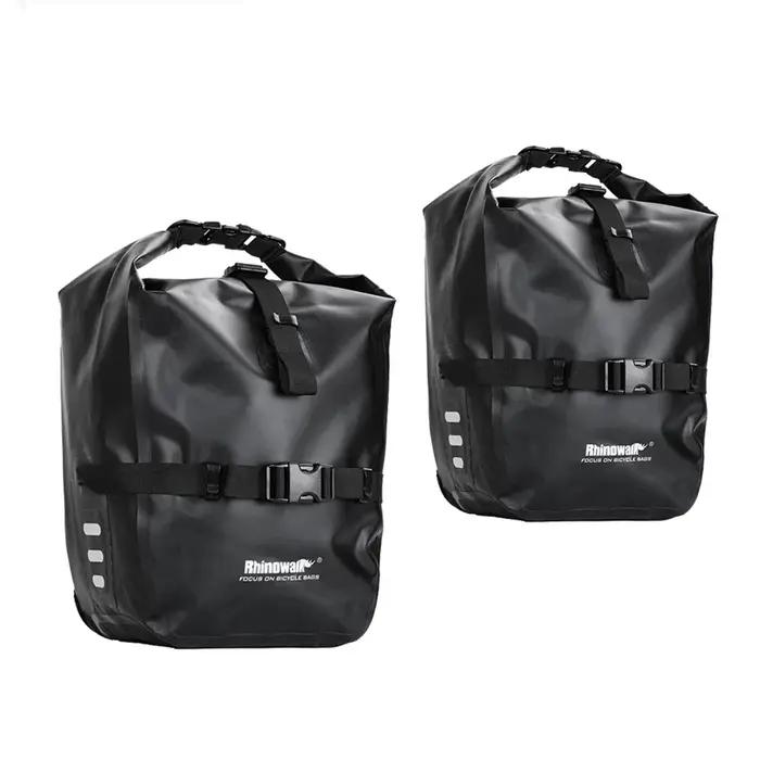 Rhinowalk 7L-15L vélo sacoche 100% étanche avant support sac arrière