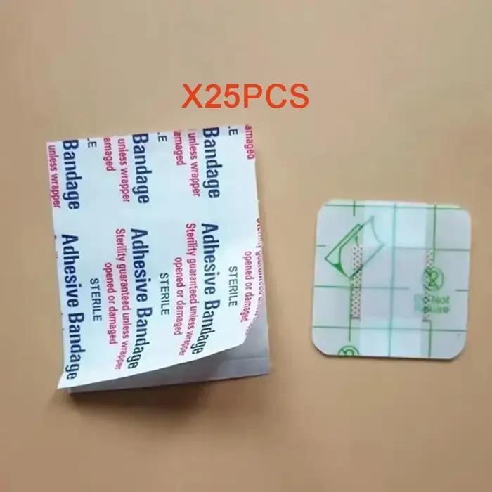 Bandage Carré pour Enfants Patch Médical Imperméable Protection Coupures et Abrasions Bébés Occasions Spéciales 25 Pièces