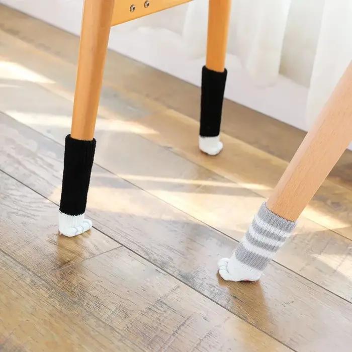 Patte de Chat artificiel astique pour Pieds de Table et Chaise, Protection de Sol pour Meubles, Cous