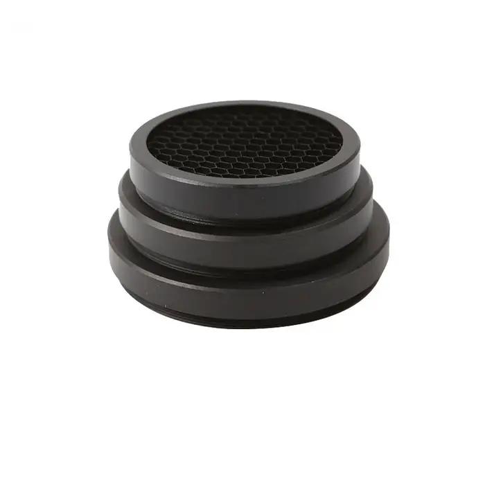 Cache-soleil anti-reflet 44/50/56mm pour viseurs de chasse - Protection optique professionnelle