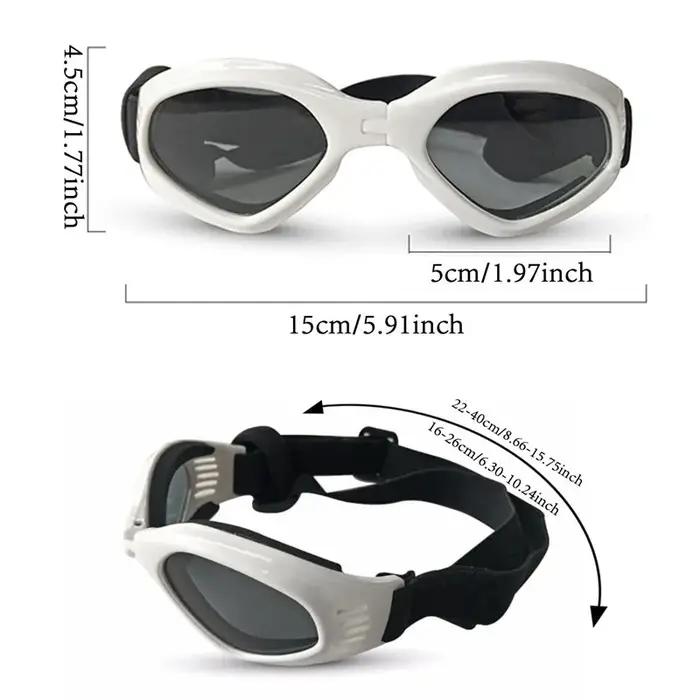 Lunettes de soleil pliables pour animaux de compagnie