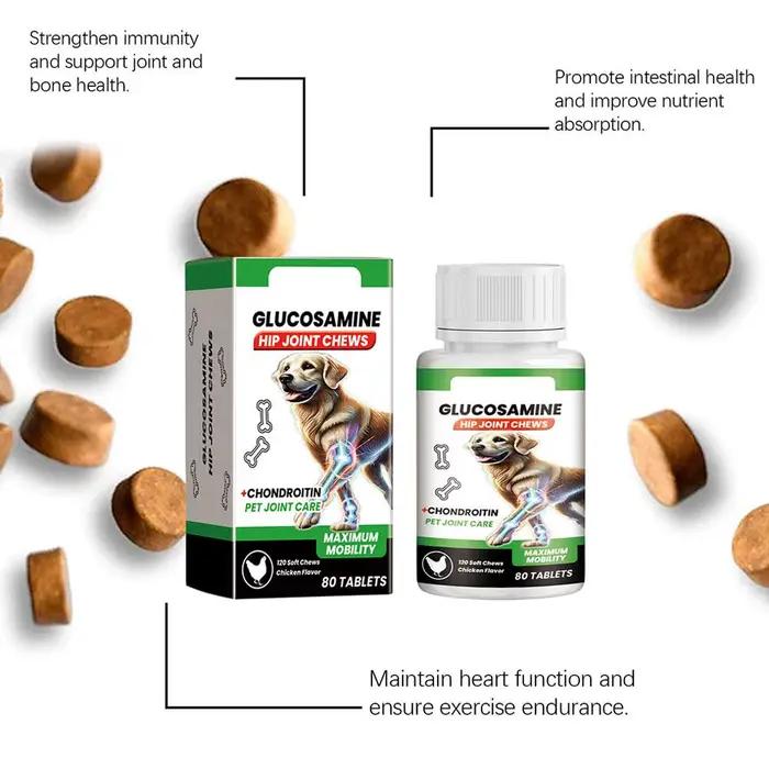 Complément alimentaire pour chiens Pet Joint Care Soft Chews 80 comprimés
