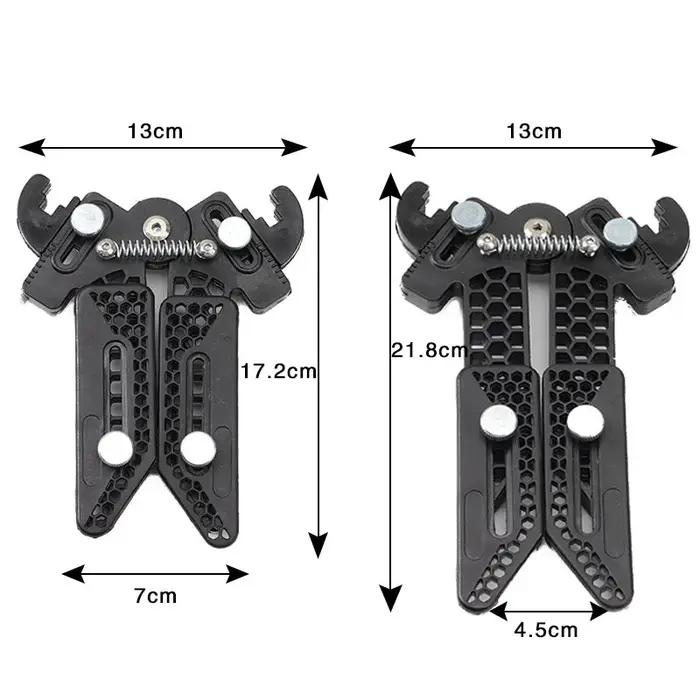 Support de cric d'arc de tir à l'arc pour le tir de flèche, Support de Support d'arc composé à réglage fin, accessoires de Support de chasse