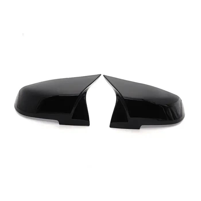 Couvercle de rétroviseur latéral, noir brillant, pour BMW série 1 2 3 4 F20 F21 F22 F30 F32 F36 X1 F