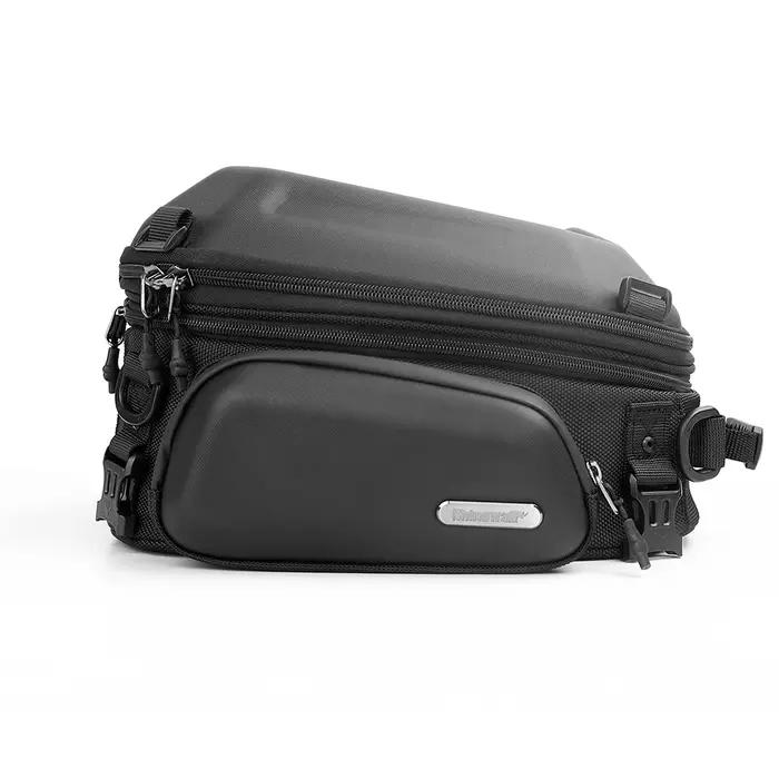 Sac de Siège Arriere Moto 12L 18L Extensible avec Coque Rigide Polyvalent Polyester Waterproof Occasions Speciales