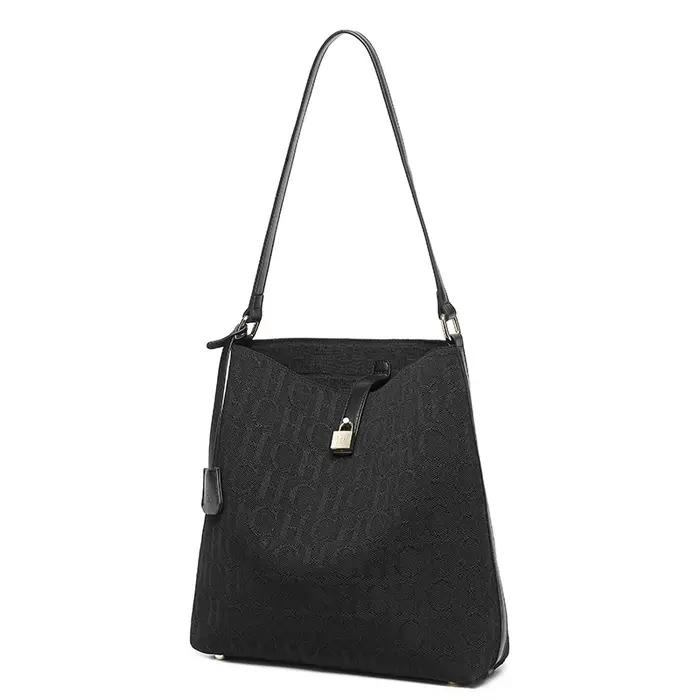 Sac Hobo Monogramme en Unité Centrale Polyvalent pour Femmes Occasions Spéciales et Quotidien