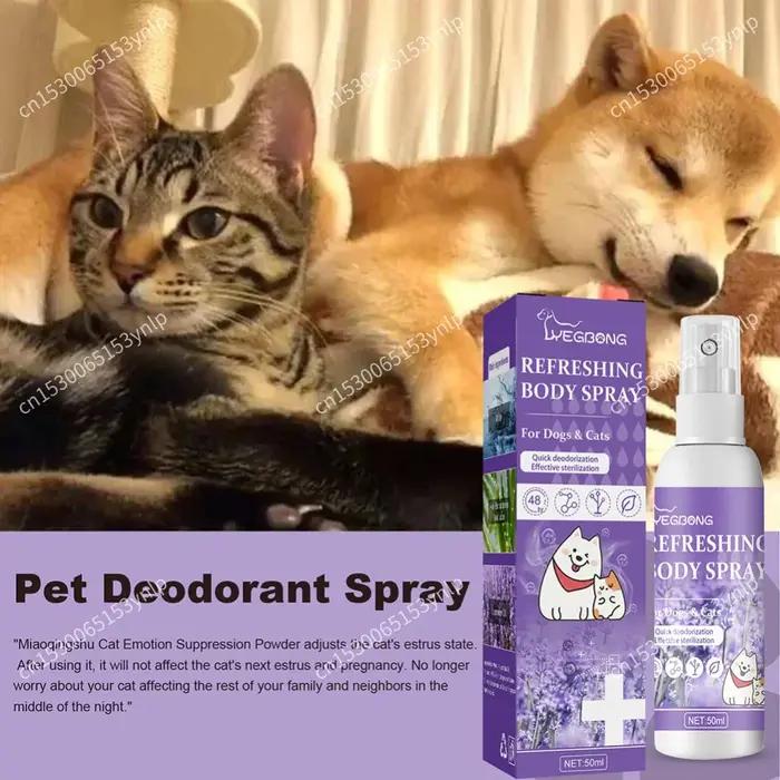Spray désodorisant pour chien