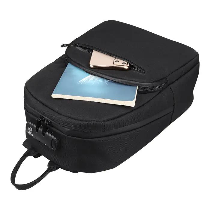 Sac à dos anti-odeur avec serrure à combinaison pour rangement sécurisé et odorant libre homme femme voyage randonnée