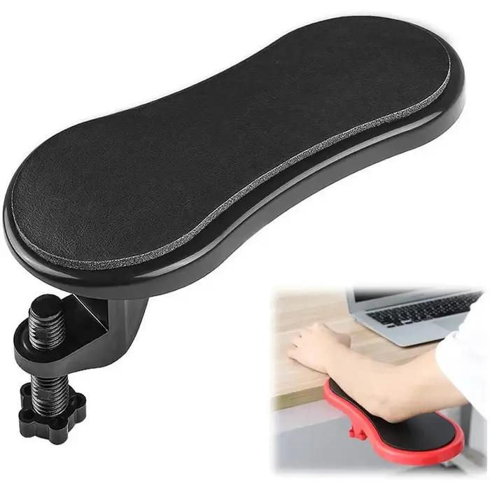 Repose-bras d'ordinateur pour bureau, Support de repose-poignet ergonomique réglable pour clavier, extension d'accoudoir, Support rotatif pour tapis de souris