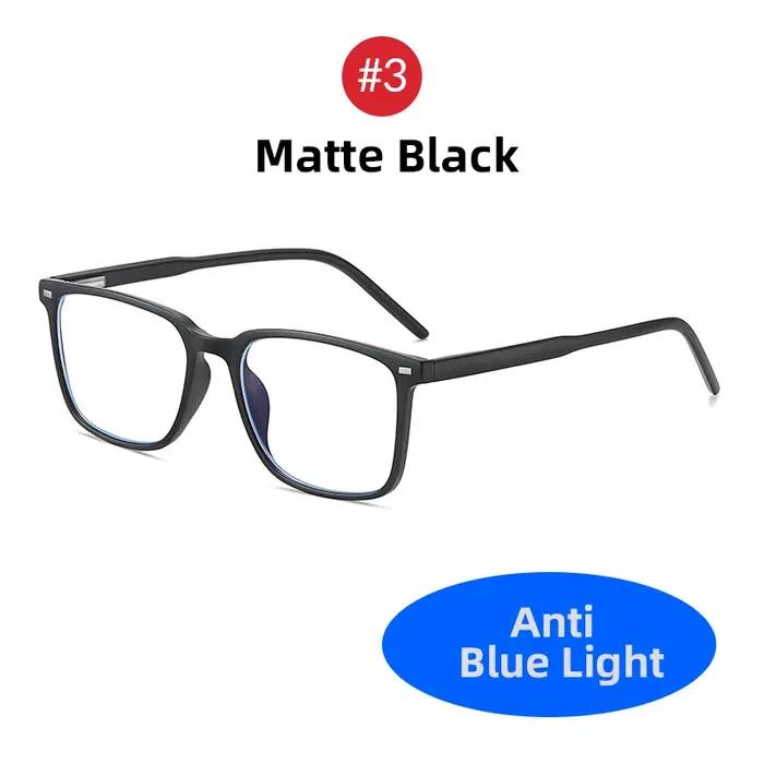 VIVIBEE – lunettes carrées classiques pour hommes