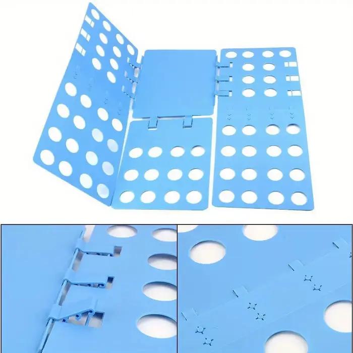 Planche de pliage rapide pour vêtements d'enfants organiseur de t shirts et pulls gain de temps rangement domestique polyvalent blanc bleu rouge