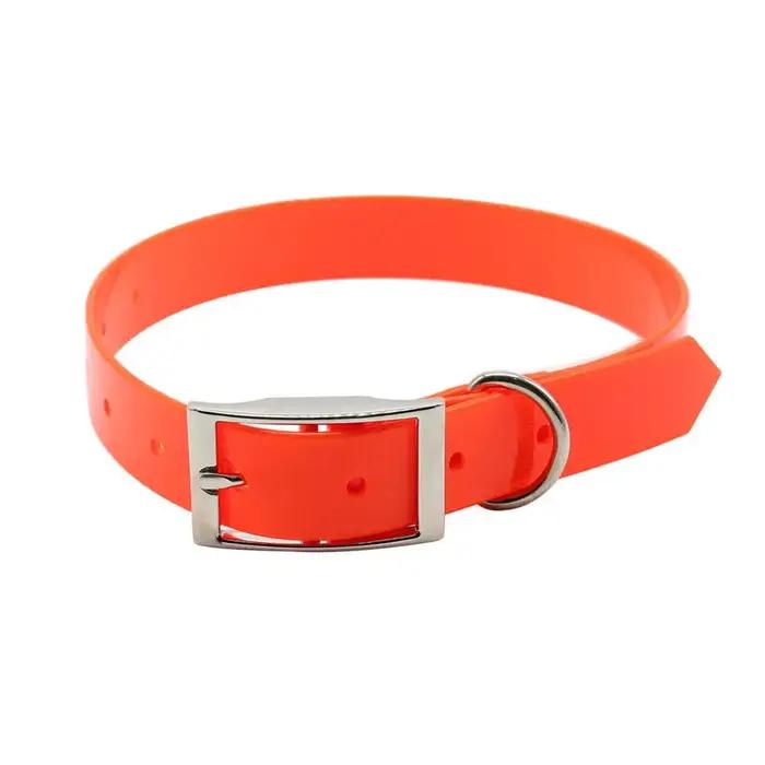 Petshop collier pour chien TPU + Nylon déodorant imperméable résistant à la saleté colliers faciles à nettoyer 7 couleurs pour accessoires pour petits et grands chiens