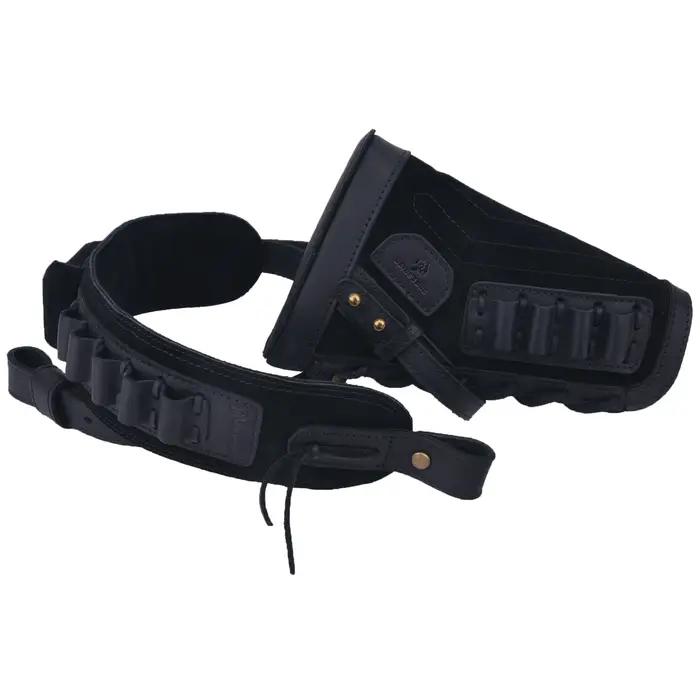Crosse de fusil en cuir