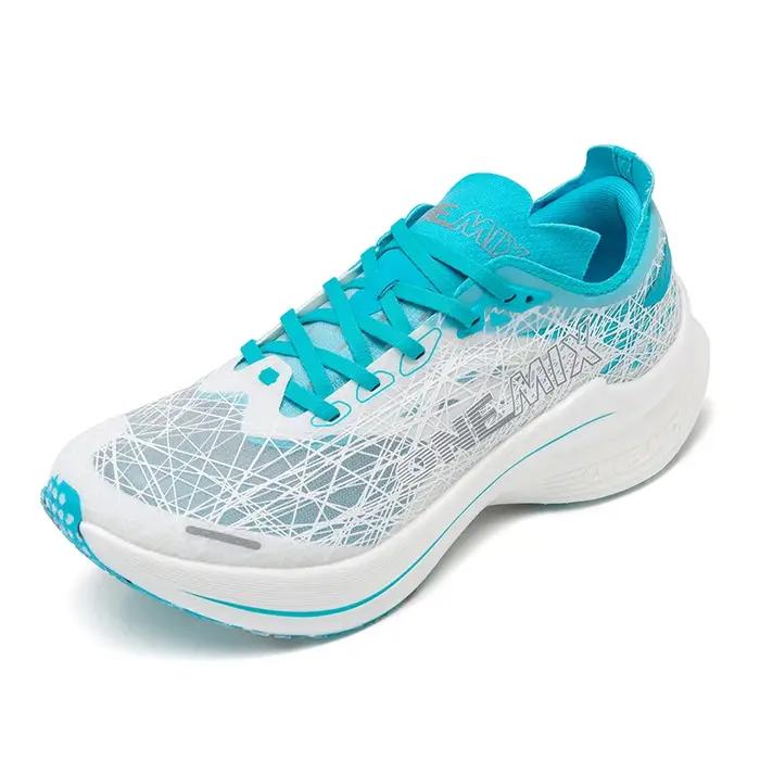 Chaussures de course ONEMIX en polyester avec plaque en carbone pour stabilité et performance supérieure, pour hommes et femmes, occasions spéciales et entraînement intense
