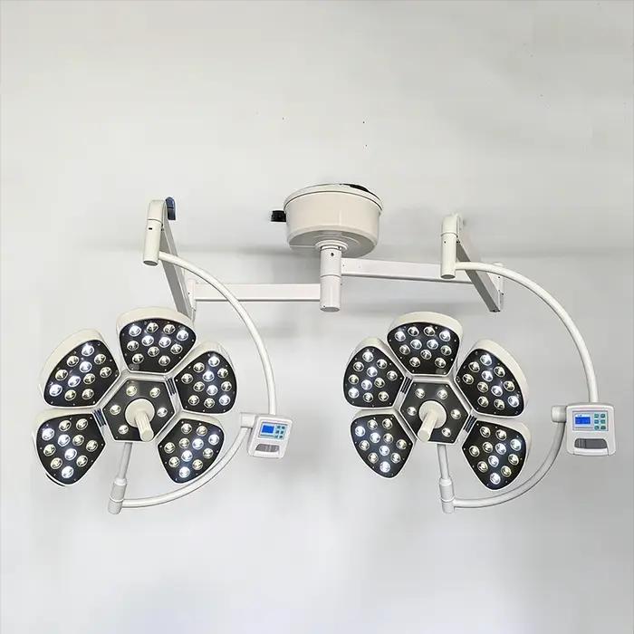 Lampe chirurgicale LED sans ombre 2026 en promotion - Fixation murale/Bras unique et mobile - Équipement chirurgical pour bloc opératoire