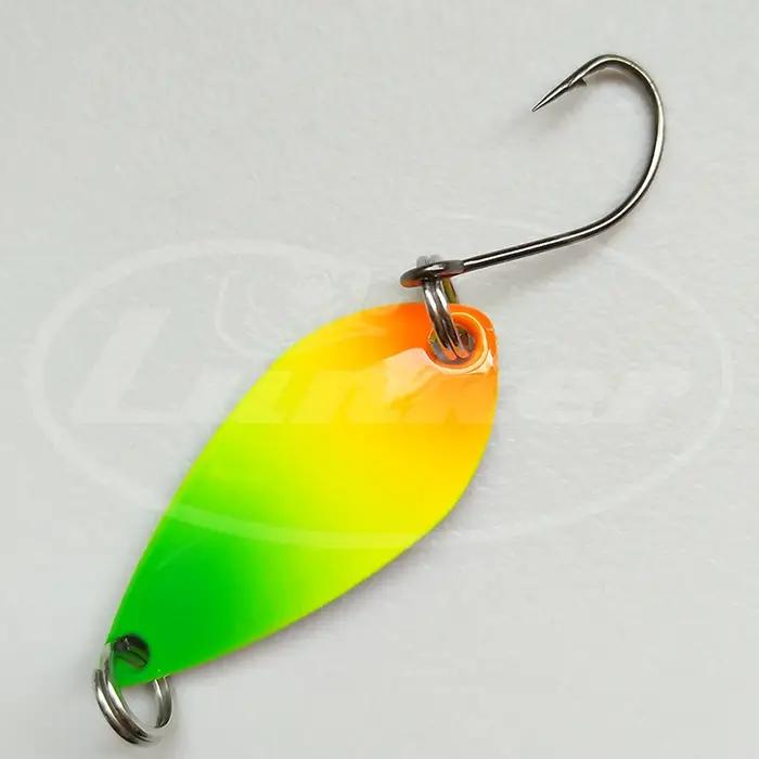 Lunker cuillère truite carpe petit ruisseau de pêche appât dur leurre 1.5g 2.5g 3.5g 5g
