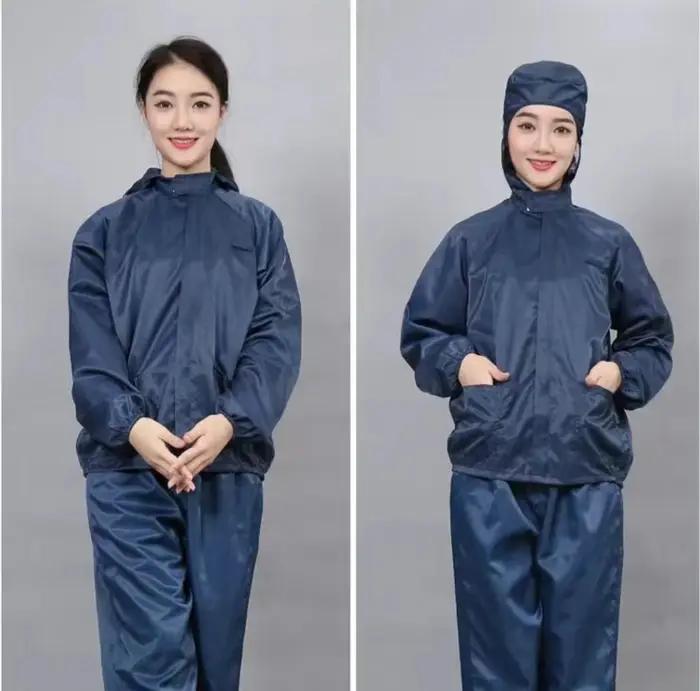 Vêtements de sécurité avec poches, Anti-poussière, matériaux de peinture propre, Isolation, Type fendu, vêtements de travail unisexes, réutilisables, antistatiques