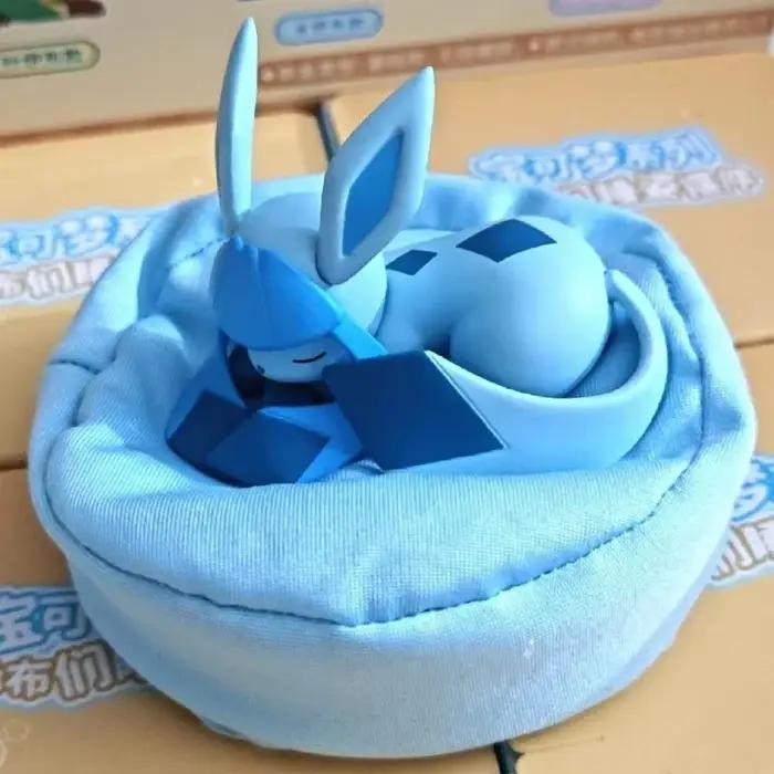En Stock chaud Pkm Eevee Position de sommeil série boîte aveugle Sylveon Umbreon Flareon Jolteon Ani
