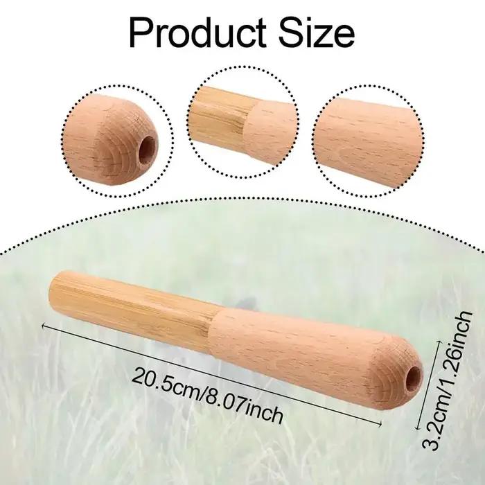 Appel sanglier en bois 3 en 1 - Sifflet portable pour imiter différents cris de porcs sauvages