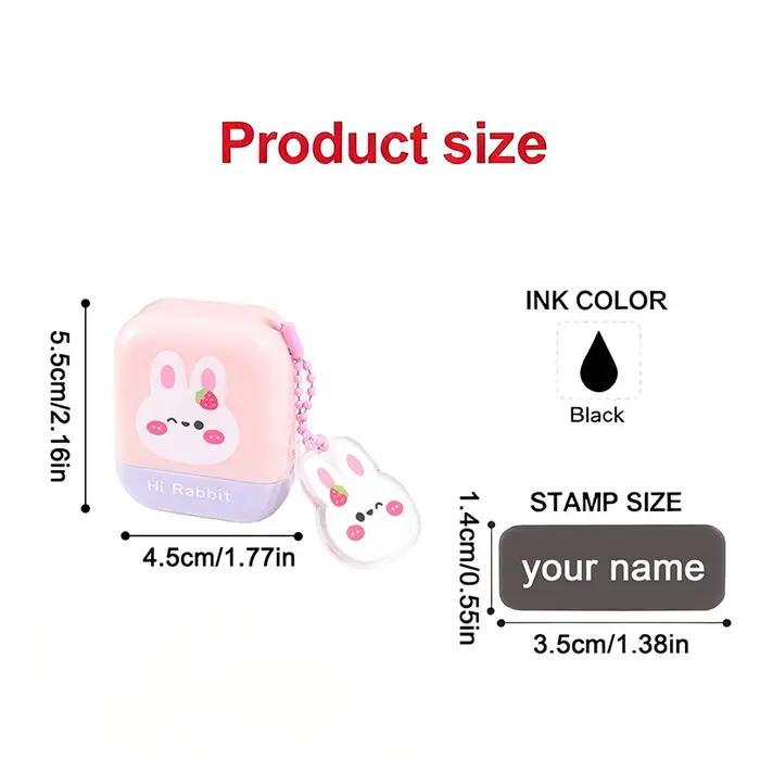 Tampon personnalisé pour enfants à encre à séchage rapide