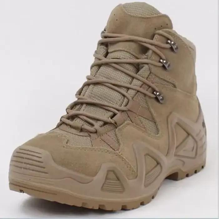 Hommes décontracté chasse bottines en plein air tactique randonnée homme botte