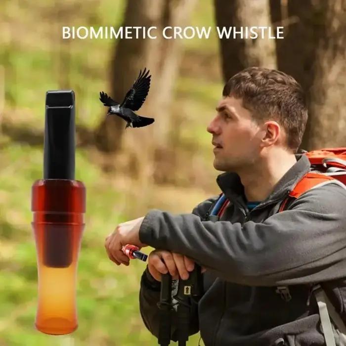 Sifflet d'appel d'oiseaux tactique - Outil de chasse réaliste pour l'attraction des oiseaux