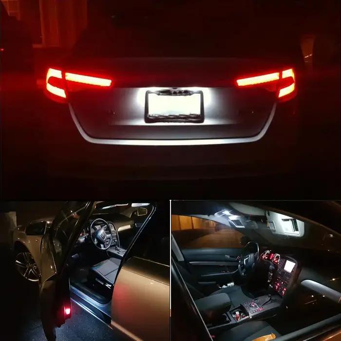 BADEYA 11 pièces Canbus LED ampoules intérieur lecture carte dôme coffre lumière Kit pour VW Jetta 6