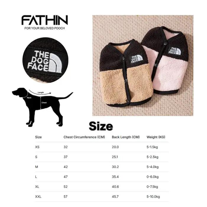 FATHIN – vêtements d'hiver pour chien et chat