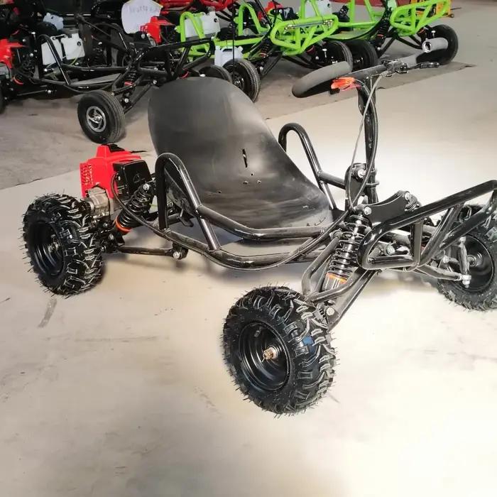 Kart de course électrique haute vitesse 45 km/h pour adultes et enfants, kart tout-terrain avec frei