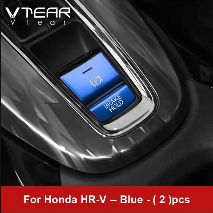 Vtear – garniture de bouton de commande centrale de voiture