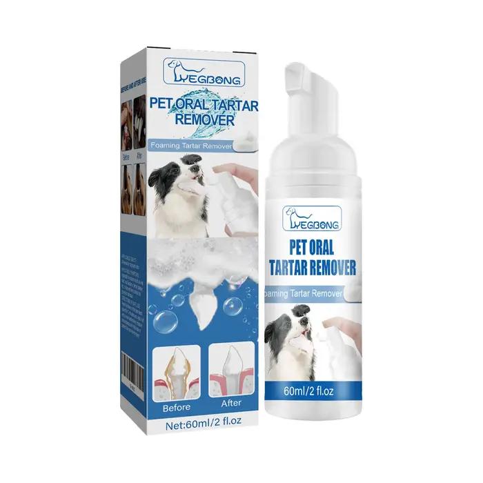 Mousse de nettoyage buccal pour animaux de compagnie