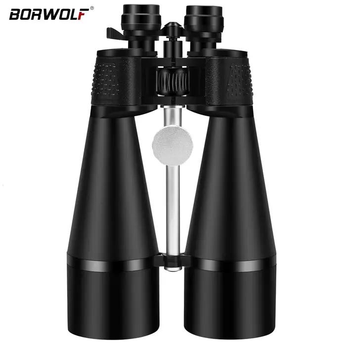 Jumelles BORWOLF 25-75x80 HD étanches militaire pour observation ornithologique randonnée chasse sport