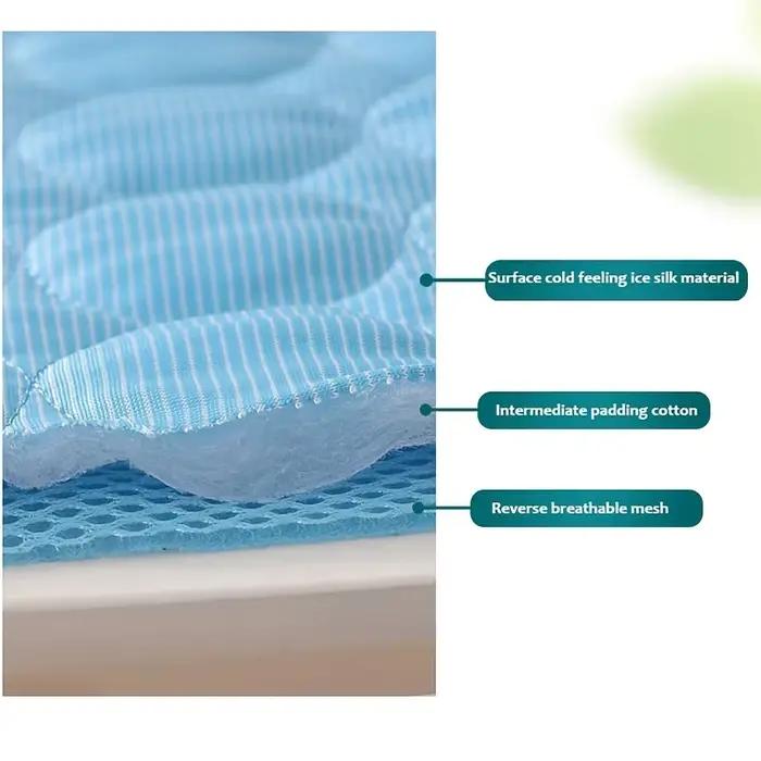 Tapis rafraîchissant pour chien lit d'été pour animaux de compagnie extra large pour petits et grands chiens accessoire pour animaux couverture durable pour chat coussin de glace pour chat occasions spéciales été