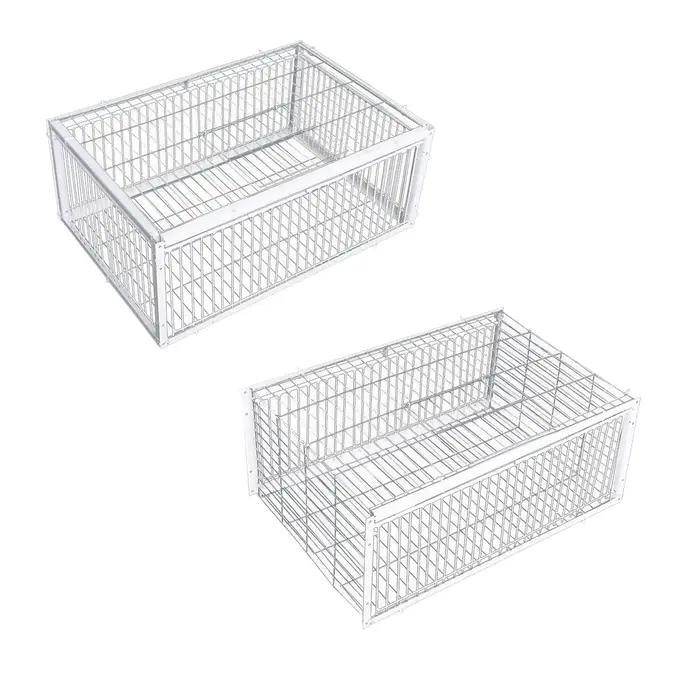 Piège à pigeons pour grands jardins, fournitures pour oiseaux, grand évasion, garages jetables, 15.75 po x 11.81 po x 10.24 po