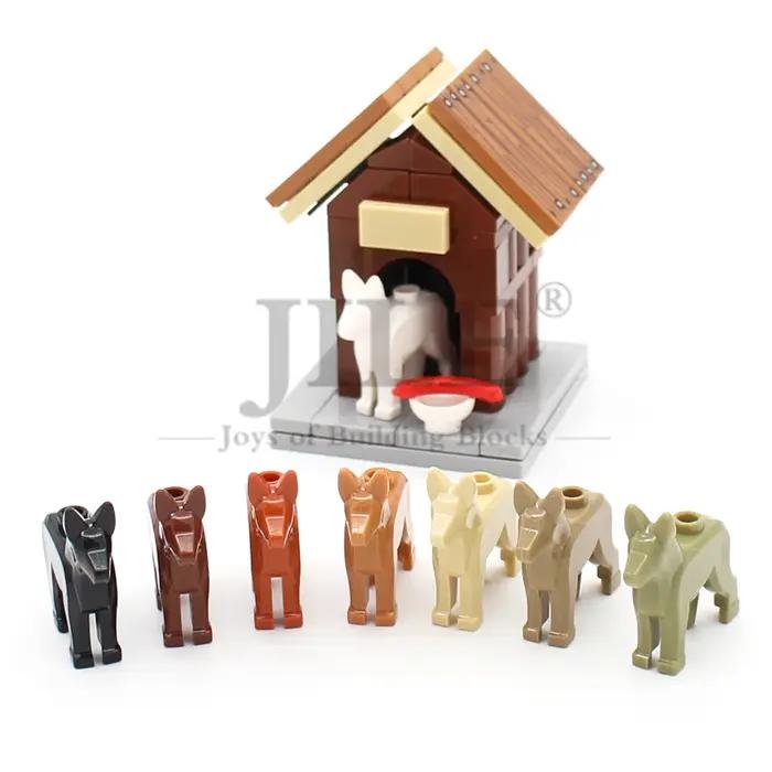 Blocs de construction MOC pour chien compatibles Lego pour stimulation intellectuelle et manuelle pour chiots et chiens adultes occasions quotidiennes et cadeaux pour animaux de compagnie
