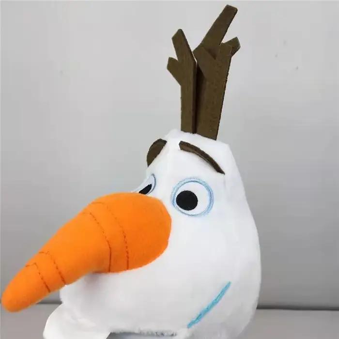 Jouet en peluche OlPG pour enfants, bonhomme de neige mignon, dessin animé, princesse beurre, Elsa,