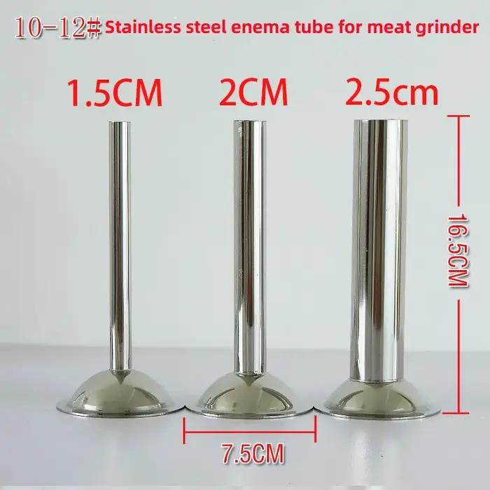 Hachoir à viande de Type 12, accessoires de lavement, maille de couteau, trou en acier inoxydable, t