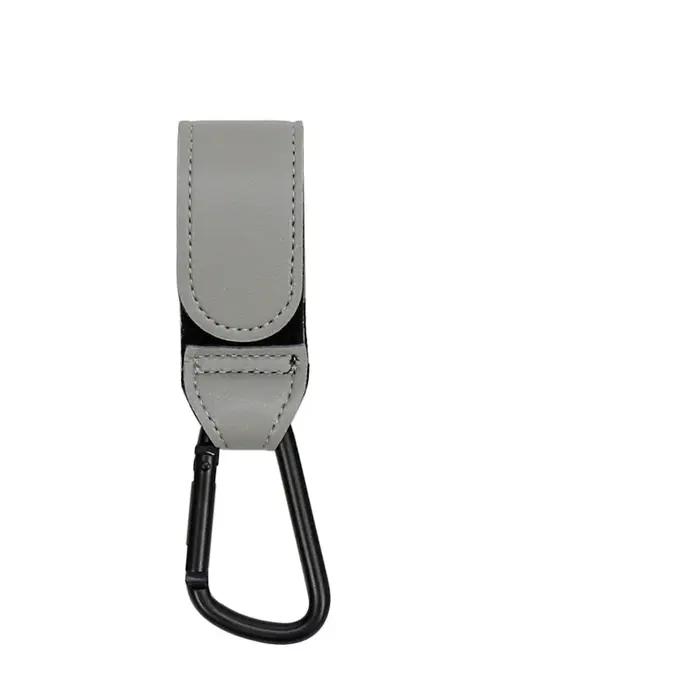 1/2 pièces PU cuir bébé sac poussette crochet landau rotation 360 degrés rotatif chariot organisateur