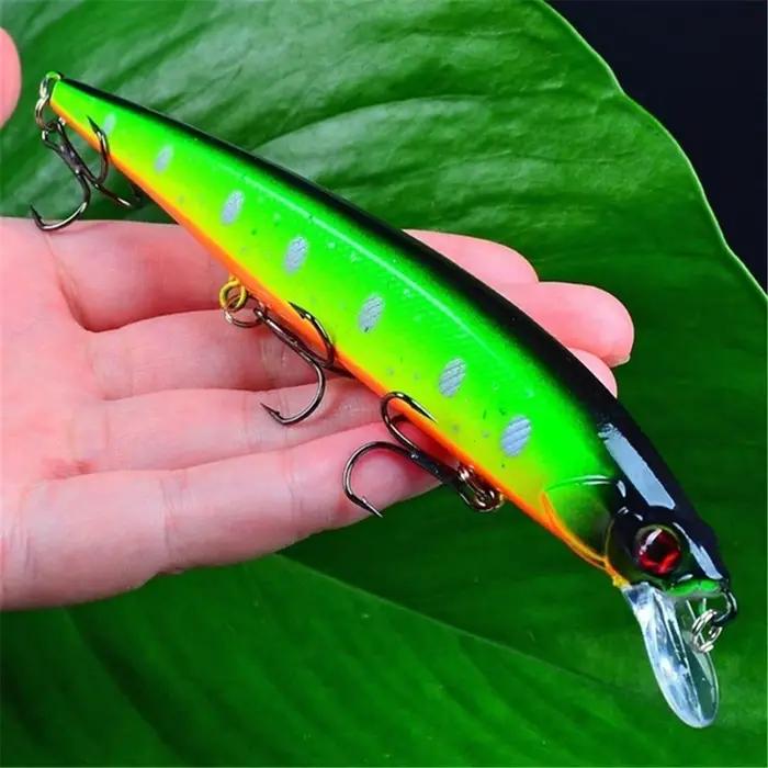 1 pièces leurre de pêche Wobbler réaliste yeux 3D 14 cm/18.5g vairon appât dur artificiel matériel d
