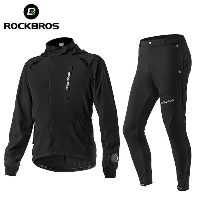 Ensemble de vêtements de cyclisme pour homme printemps automne respirant confortable et fin pour activités outdoor polyvalent et élégant