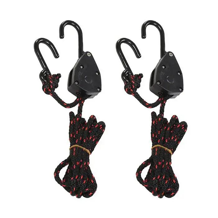 Cliquets de serrage de corde de Kayak, crochet de trempage antirouille, poulie à cliquet pour croche