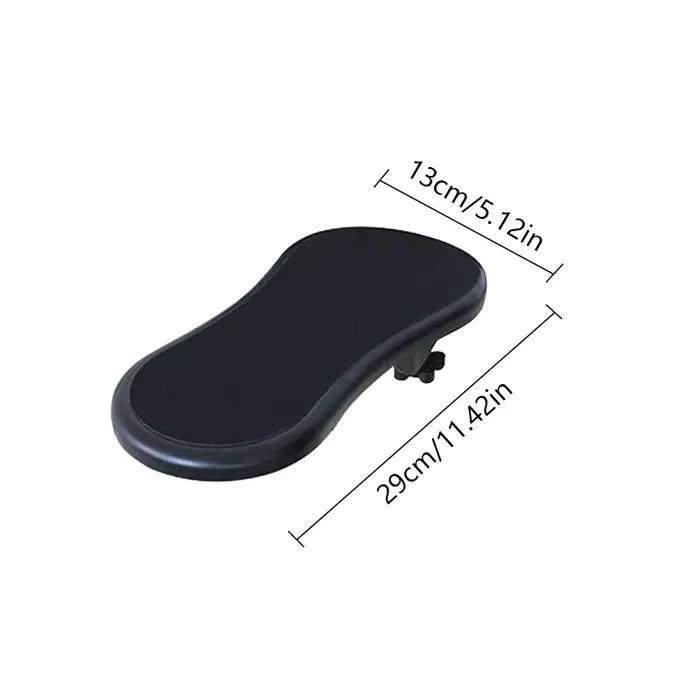 Repose-bras d'ordinateur pour bureau, Support de repose-poignet ergonomique réglable pour clavier, extension d'accoudoir, Support rotatif pour tapis de souris