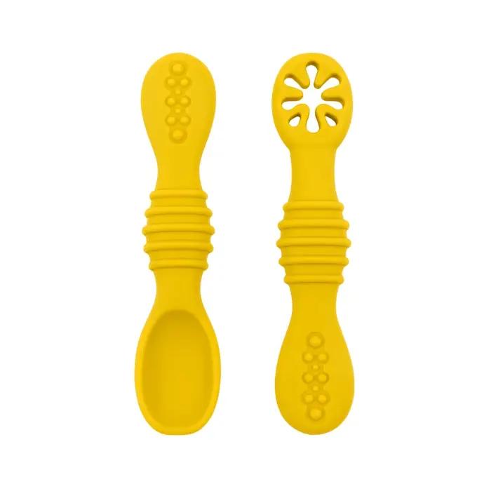 Ensemble cuillère et fourchette pour bébé