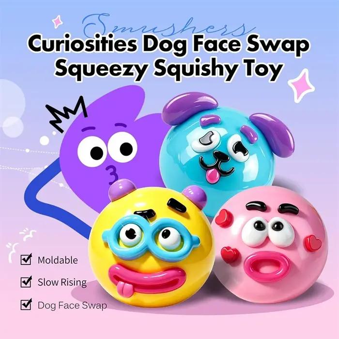 Jouet sensoriel anti-stress Kawaii DIY pour chien amusant
