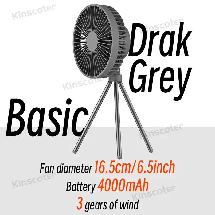 Ventilateur de Camping 10000mAh