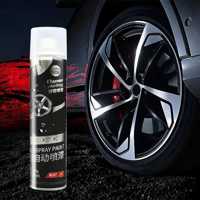 Spray de placage chromé pour voiture et décoration intérieure brillante et durable pour la maison et les projets de bricolage