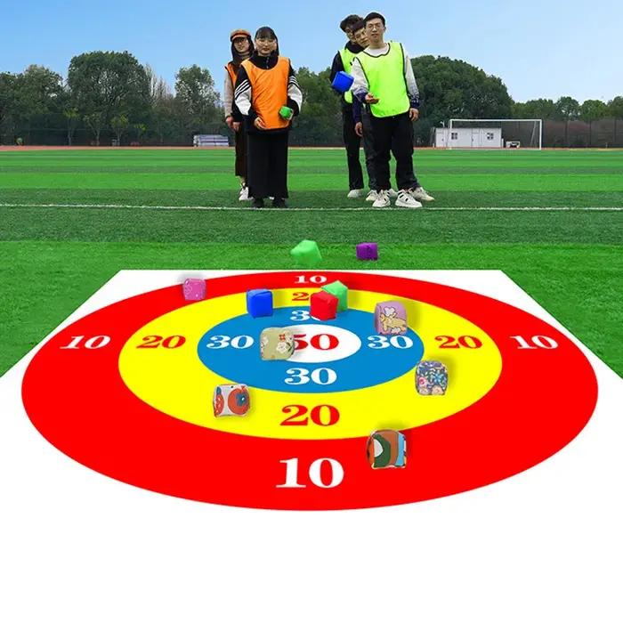 Jeu de fléchettes à lancer pour adultes et enfants, jeux de construction d'équipe pour le travail, sports de plein air, fête amusante, faveurs de carnaval, grand