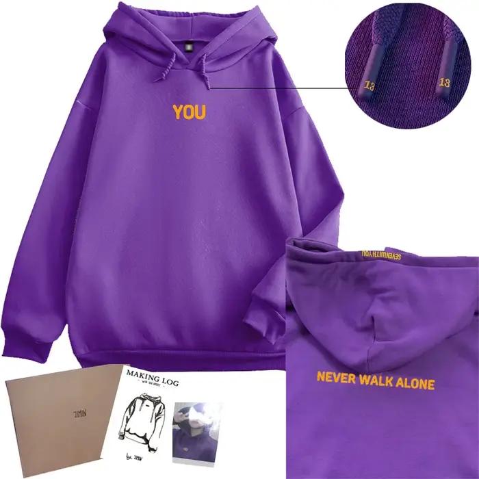2025 sweat à capuche Original imprimé sept avec vous 13