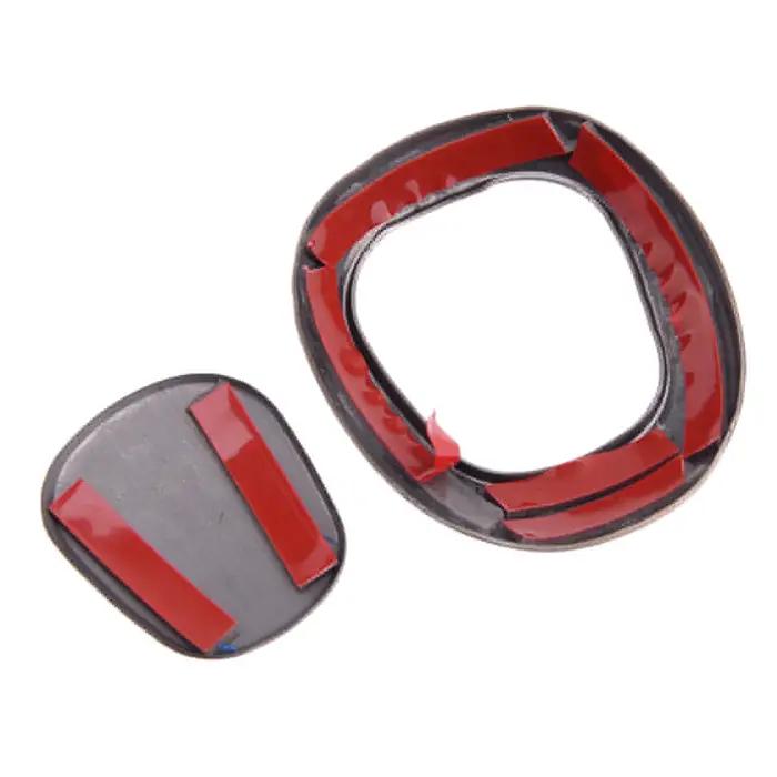 Pommeau de levier de vitesse en Fiber de carbone pour voiture, revêtement décoratif adapté à Chevrol